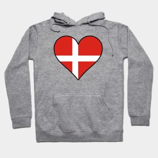 I Love Denmark Hoodie